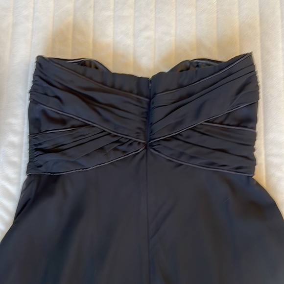 White House Black Market Strapless Black Dress - Picture 5 of 7